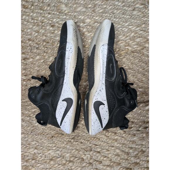 Nike Mens Fly By Mid 2 Black Athletic Basketball Shoes Sneakers Size 10 - Picture 3 of 11